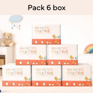 Boîte Futur Grand Frère ou Grande Sœur - Pack 6 box
