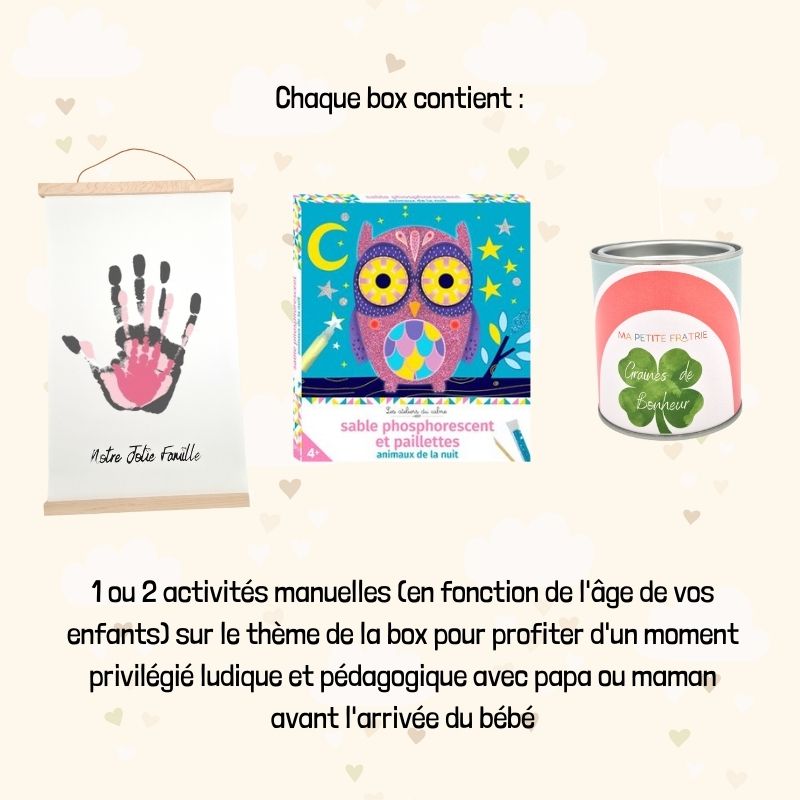 Boîte Futur Grand Frère ou Grande Sœur - Pack 3 box – Image 6