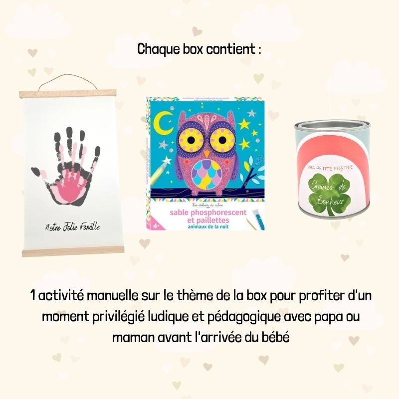 Boîte Futur Grand Frère ou Grande Sœur - Pack 6 box – Image 6