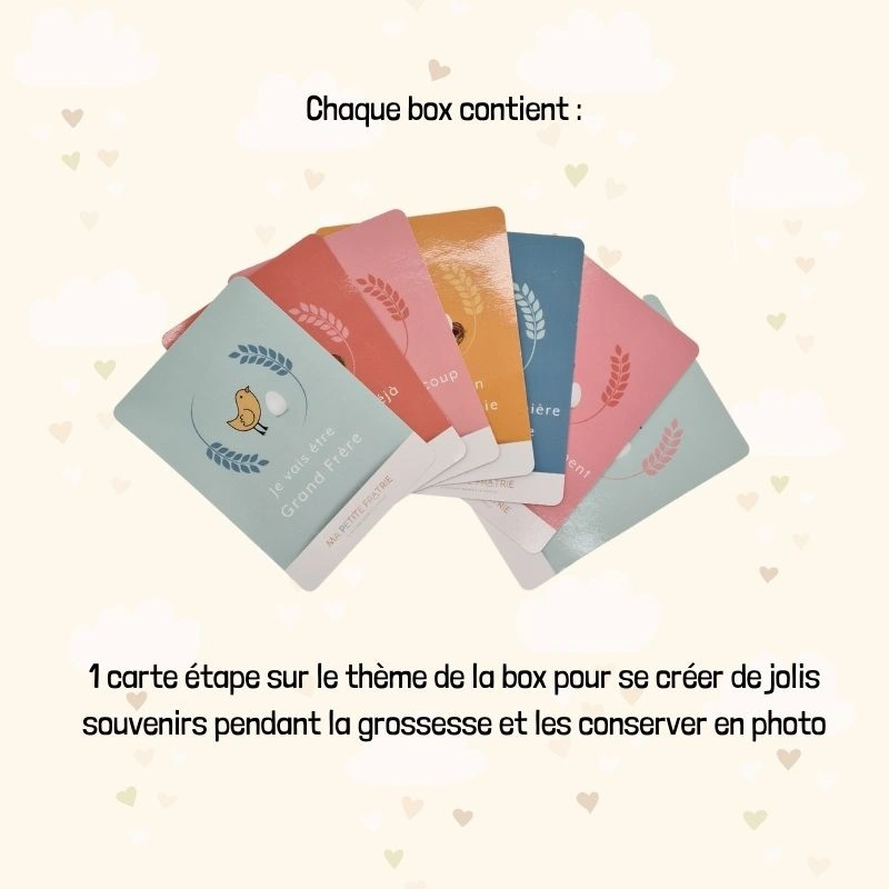 Boîte Futur Grand Frère ou Grande Sœur - Pack 6 box – Image 7