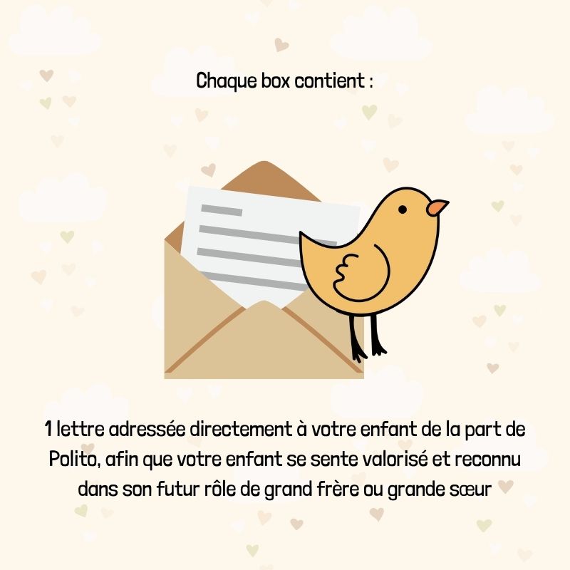 Lettre pour futur grand frère ou future grande soeur