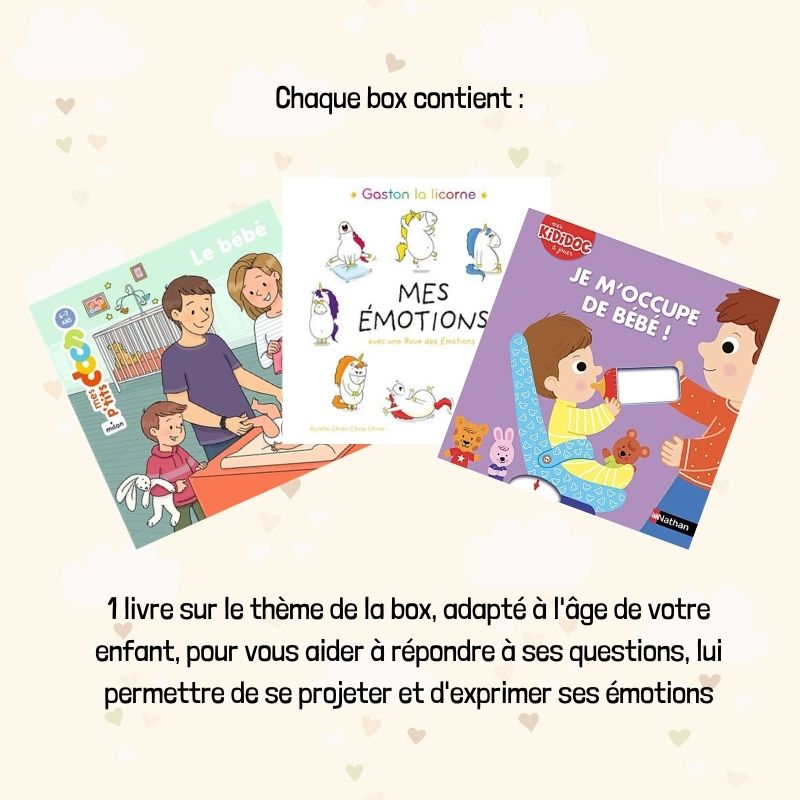 Livre dans les box grand frère ou grande soeur