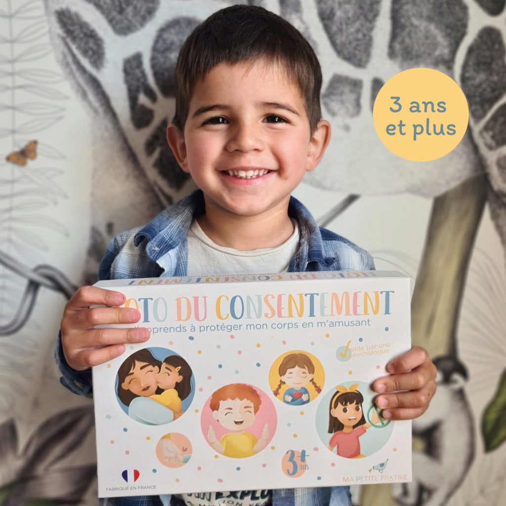 Mon Loto Du Consentement - Jeu Éducatif Consentement Enfants Dès 3 Ans