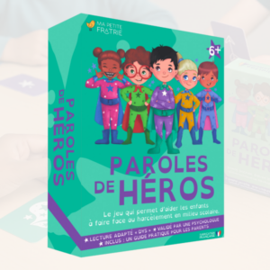 Paroles de Héros, jeu éducatif pour prévenir le harcèlement scolaire chez les enfants