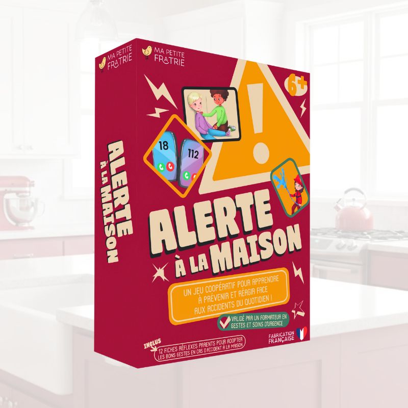 Alerte à la Maison - Jeu éducatif pour apprendre aux enfants les bons gestes face aux accidents domestiques