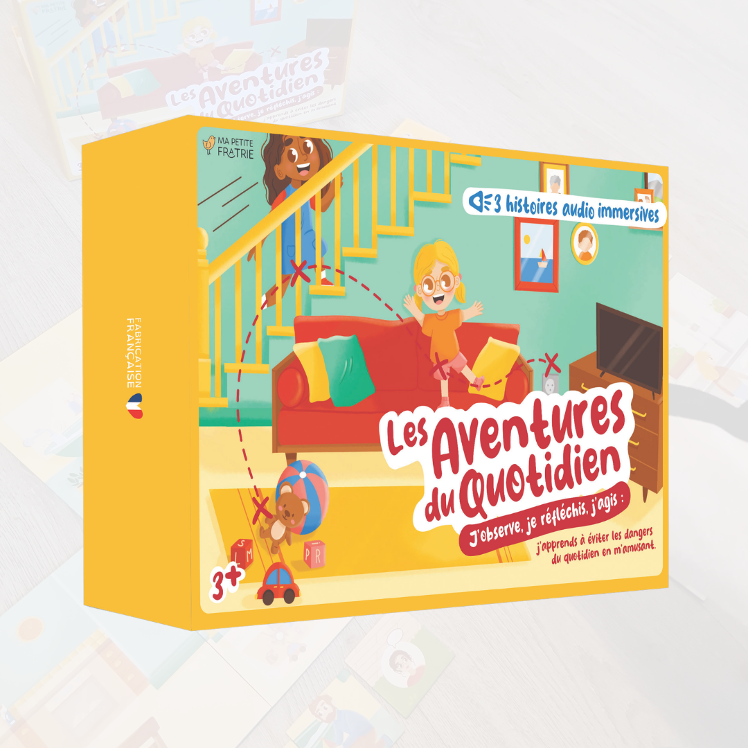 Les Aventures du Quotidien – Jeu éducatif pour apprendre aux enfants les bons réflexes face aux dangers du quotidien