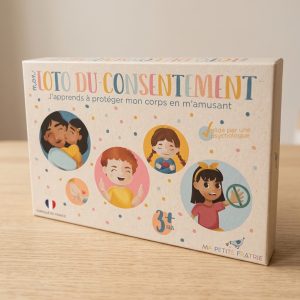 Mon Loto du Consentement – Jeu éducatif pour parler du consentement aux enfants