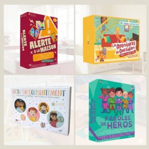 Le Coffret Éducation & Prévention – 4 jeux pour aider vos enfants à grandir en confiance