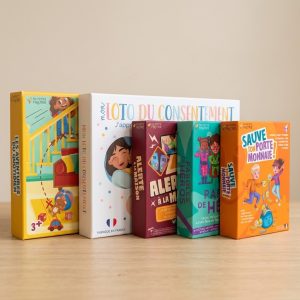 Le Coffret Éducation & Prévention – 5 jeux pour aider vos enfants à grandir en confiance