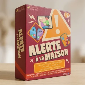 Alerte à la Maison - Jeu éducatif pour apprendre aux enfants les bons gestes face aux accidents domestiques