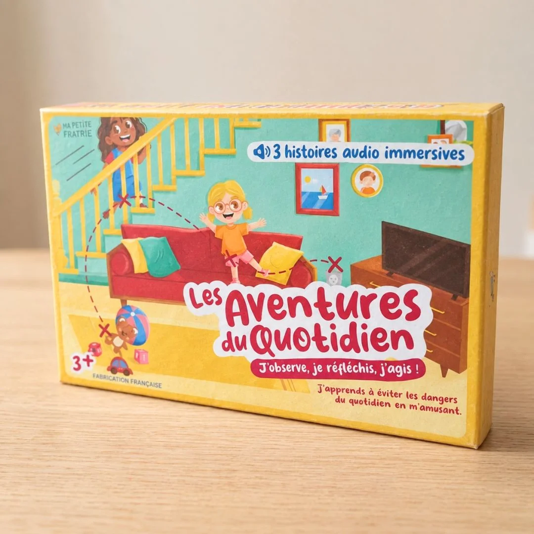 Les Aventures du Quotidien – Jeu éducatif pour apprendre aux enfants les bons réflexes face aux dangers du quotidien